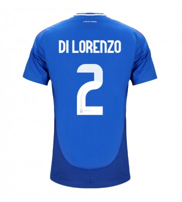 Italien Giovanni Di Lorenzo #2 Replika Hjemmebanetrøje EM 2024 Kortærmet